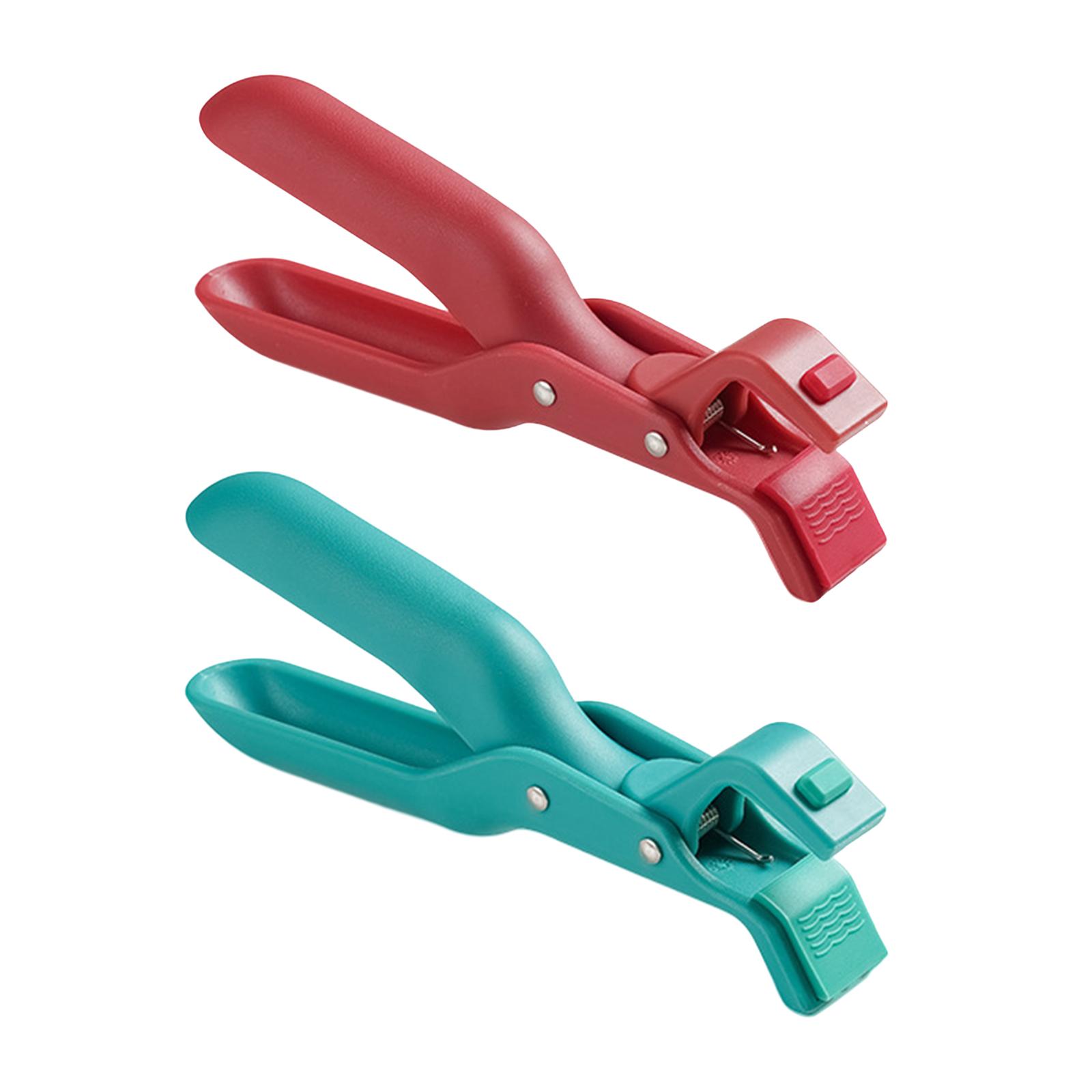 Kitchen Helper Gadgets - 鍋皿クリップグリッパー クリエイティブ調理ヘルパー キッチンプレートグリッパー 鍋フライパングリッパートング オーブン電子レンジ用 キッチンガジェット