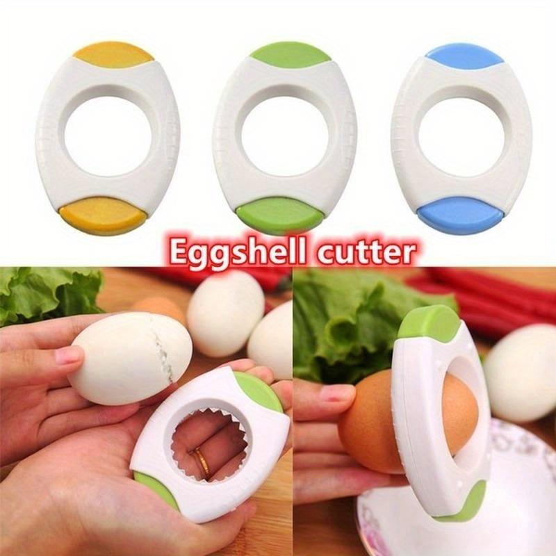 Egg Separator Tool - 1個入り エッグオープナー シェルカッター キッチンツール 生卵割り器 ゆで卵殻カッター