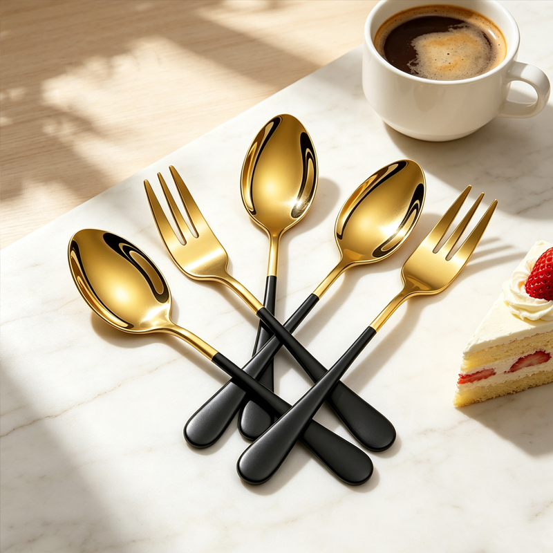 8/12/16個入り ゴールドブラック 1010 デザート食 - Kitchen Gadgets Gold のレビューと価格