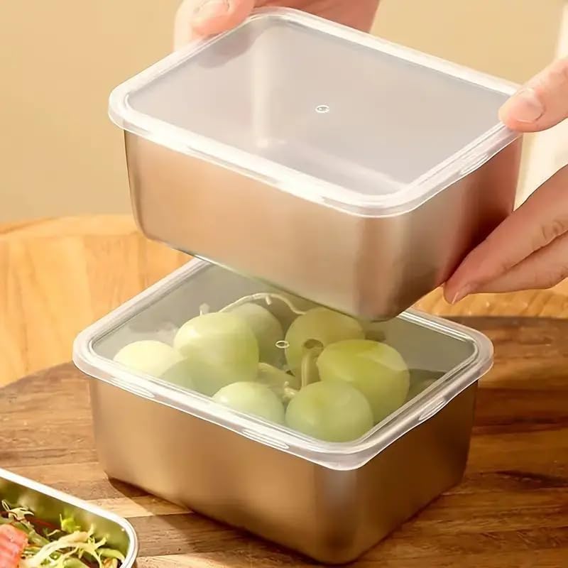 ステンレス製食品保存容器 - Kitchen Gadgets Organizer のレビューと価格