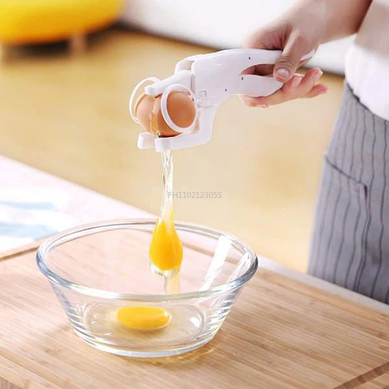 創造性あふれる手持ち式卵割り器、卵分離器、キッチンガジェット - Egg Separator Tool のレビューと価格