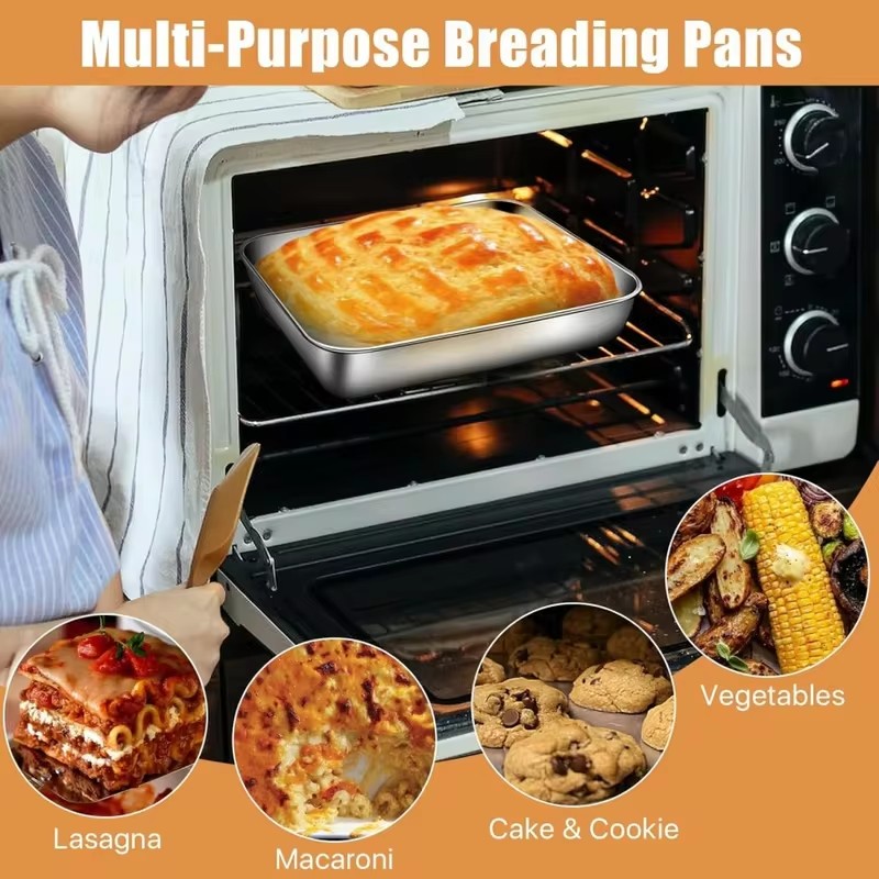 透明な蓋付きのステンレス製食品保存容器3点セット。漏れ防止設 - Kitchen Gadgets Organizer のレビューと価格